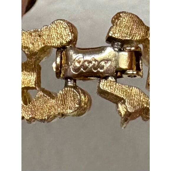 B14 Coro Faux Pearl Link Bracelet Audrey Hepburn Style Vintage Old Hollywood - Picture 12 of 12